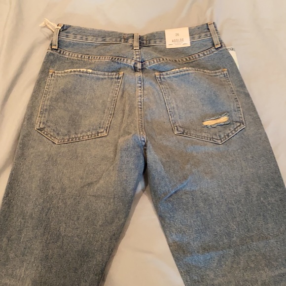 Agolde Light-Wash Hi-Rise Jeans - Picture 5 of 7
